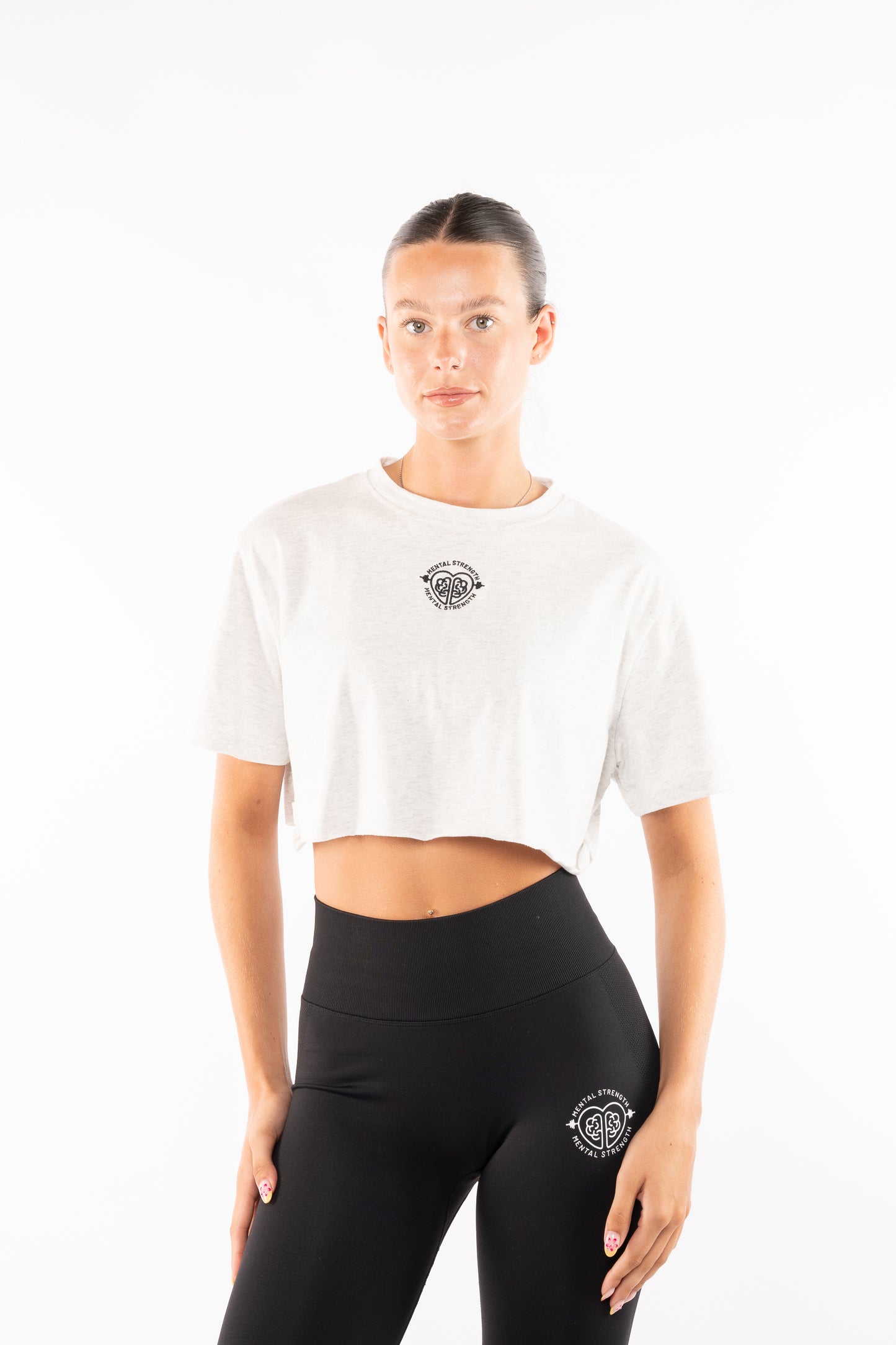 Short Sleeve Boxy 'Believer' Crop Tee image 1