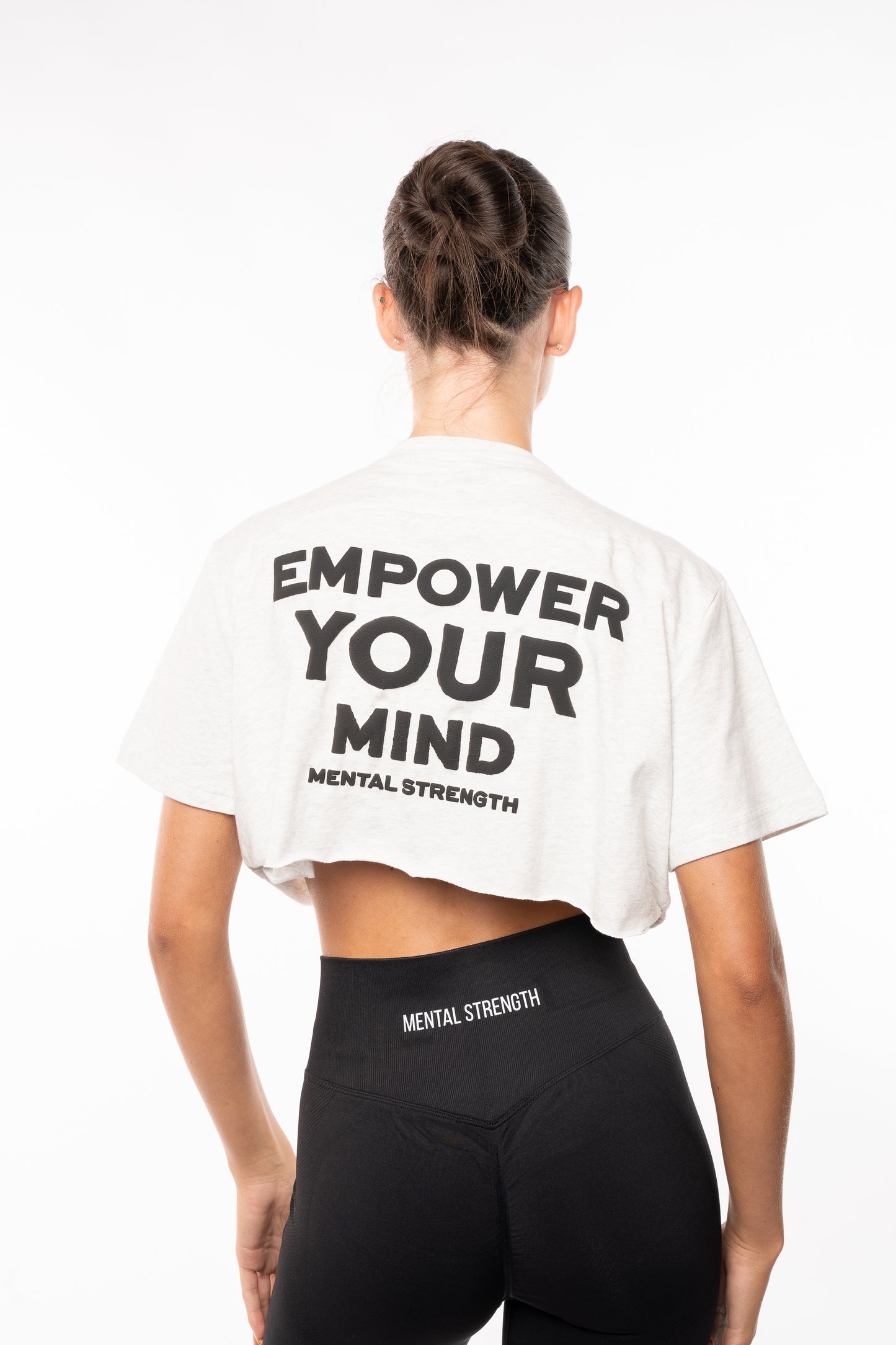 Short Sleeve Boxy 'Believer' Crop Tee image 3