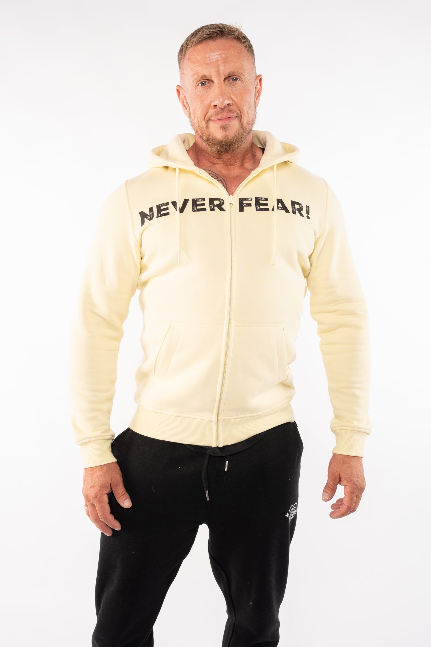 Never Fear Zip Hoodie image 2
