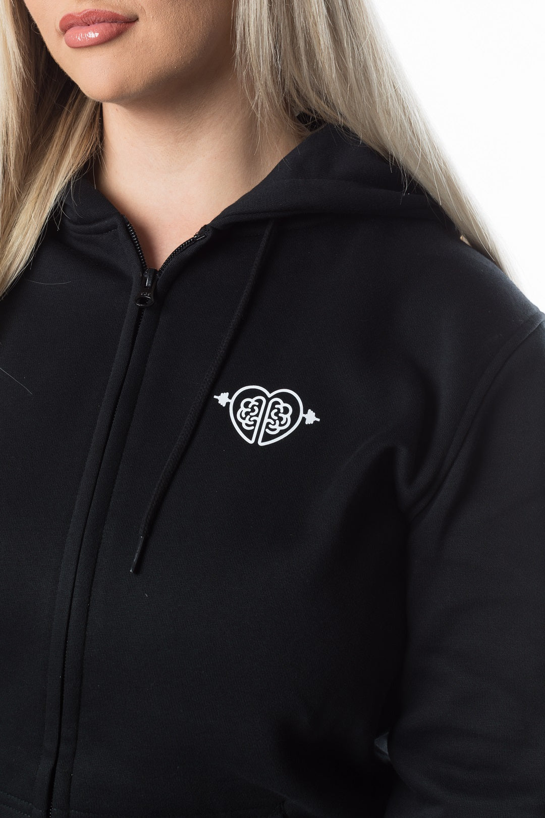 Classic 'Embrace' Zip Hoodie