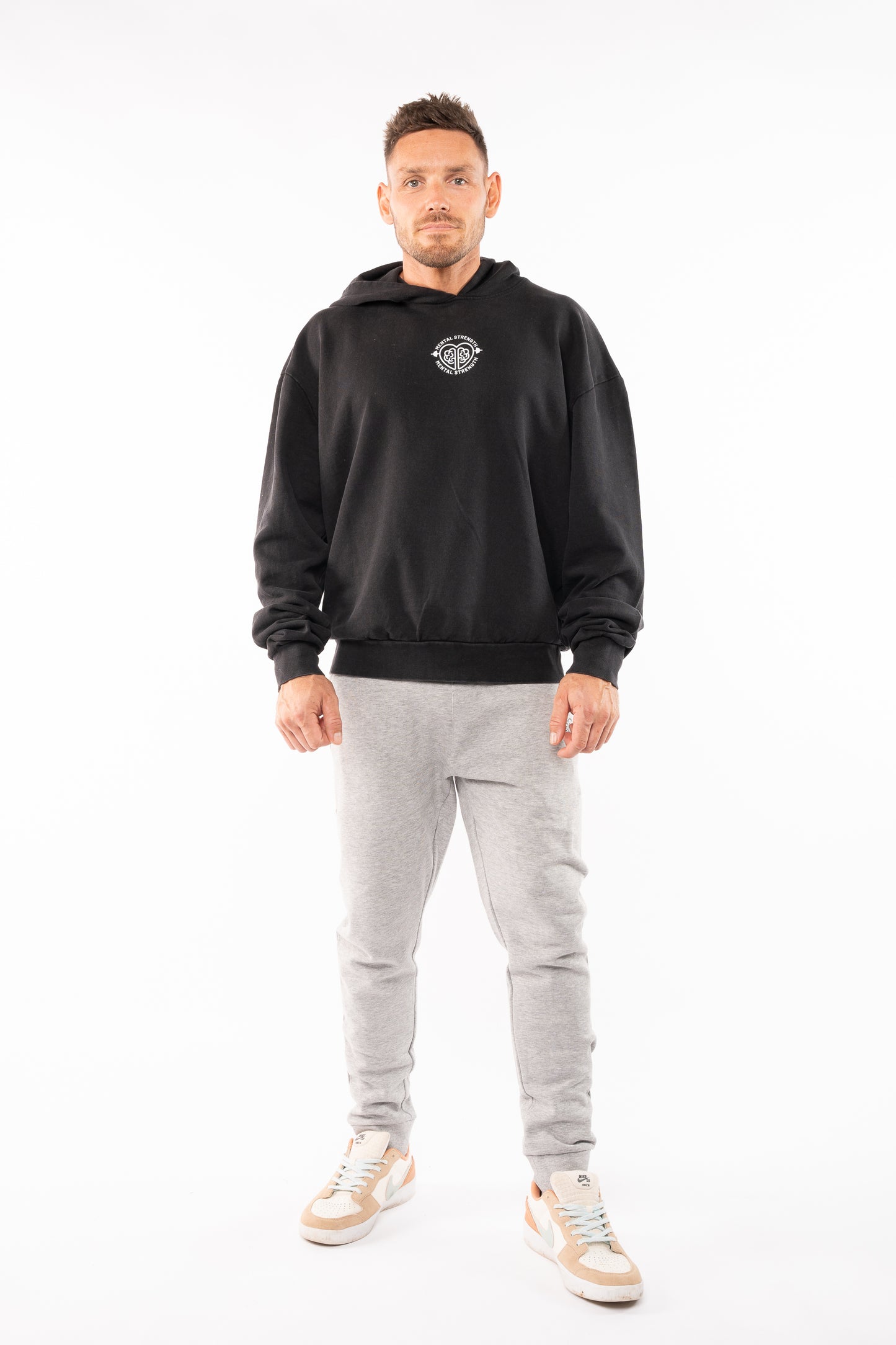 Acid Wash 'Heroic' Oversized Hoodie image 7