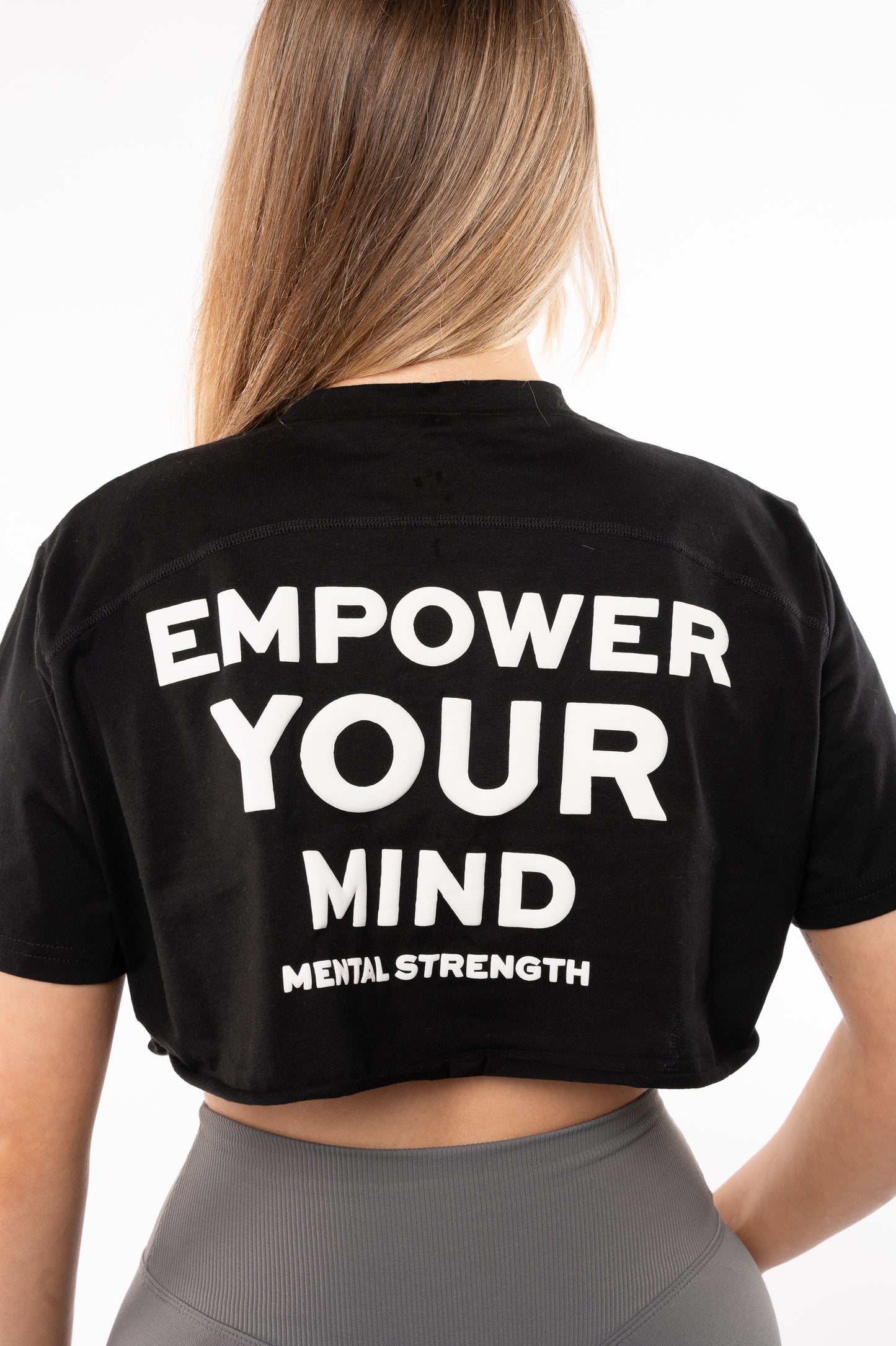 Short Sleeve Boxy 'Believer' Crop Tee image 13
