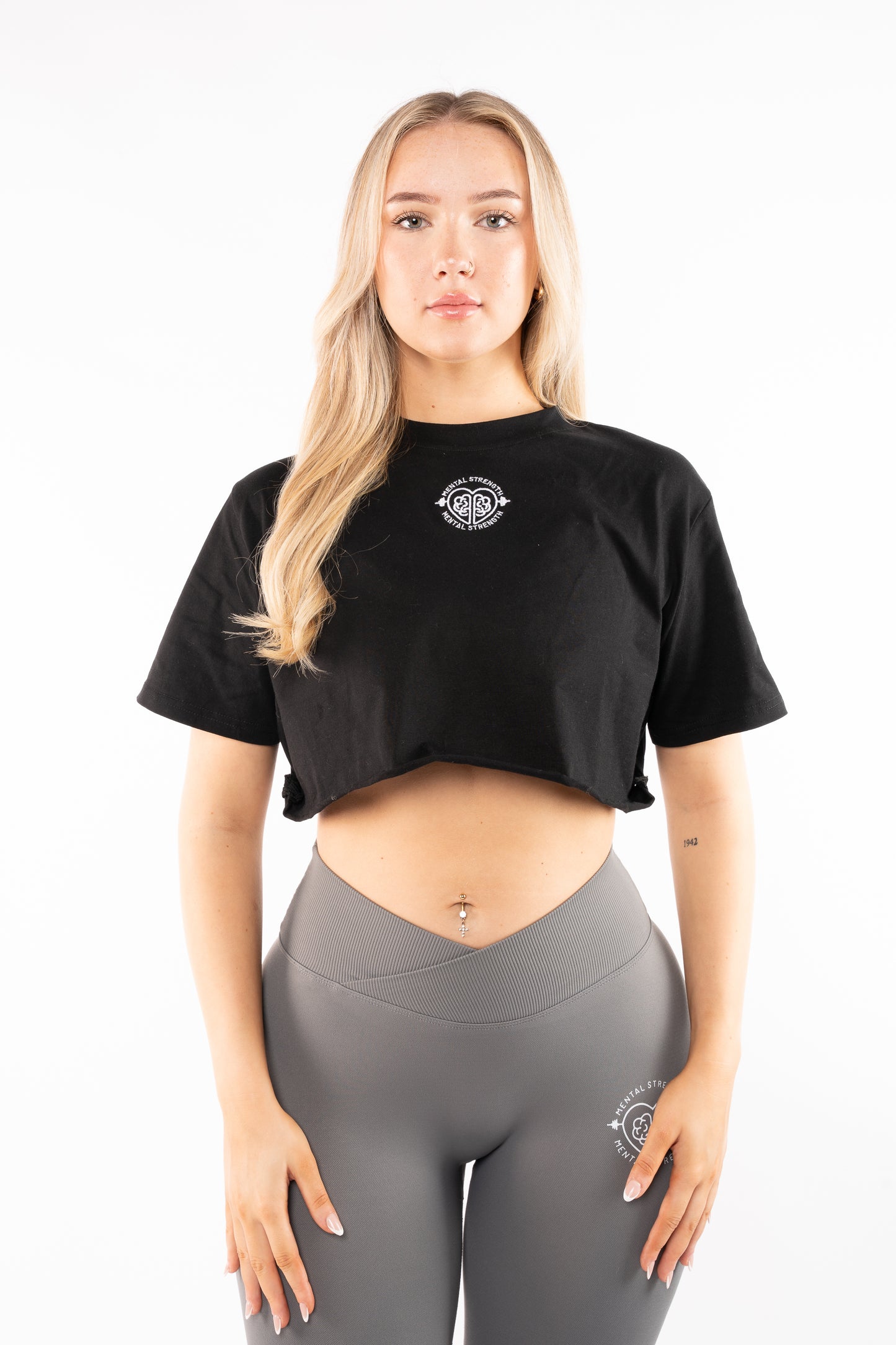 Short Sleeve Boxy 'Believer' Crop Tee image 9