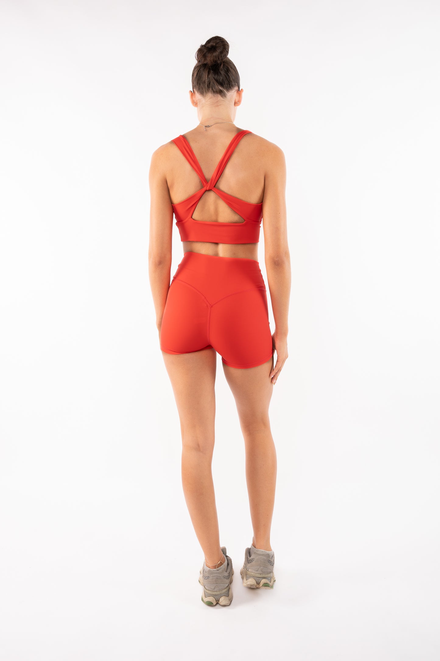 Classic 'Belief' Bra and Shorts Yoga Set image 9