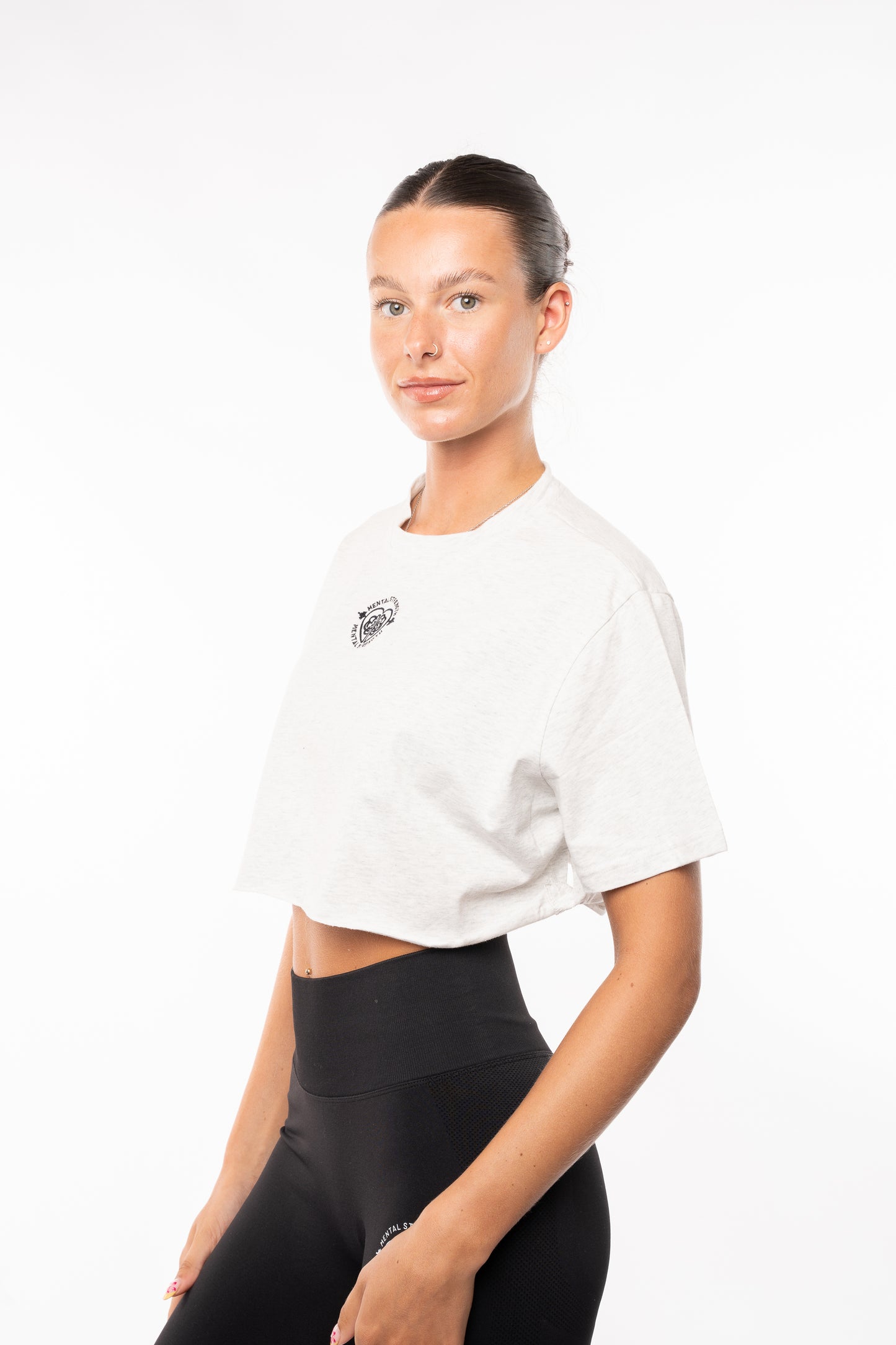 Short Sleeve Boxy 'Believer' Crop Tee image 5