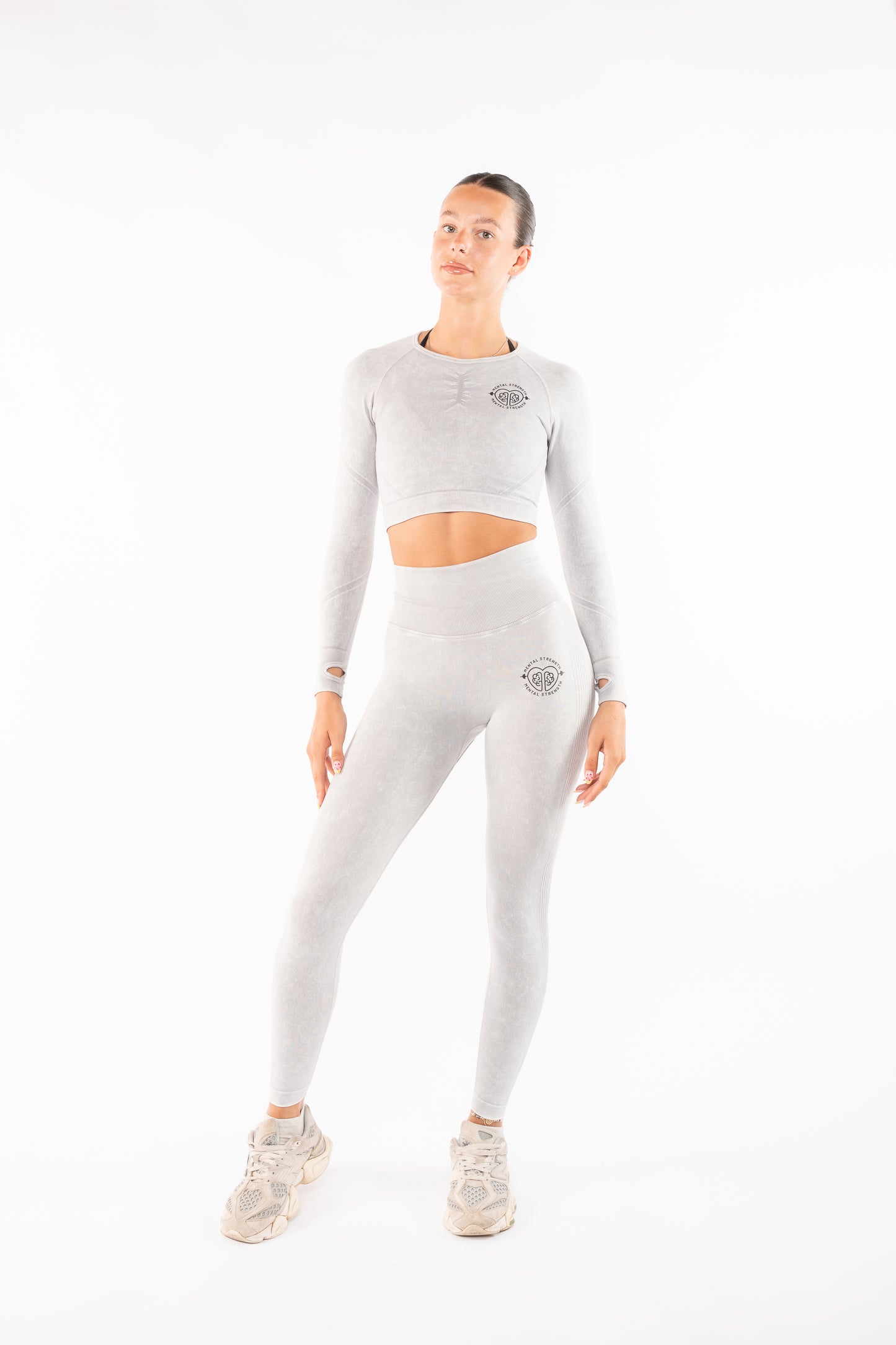 Acid Wash 'Invincible' Leggings image 1