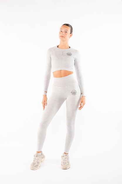 Acid Wash 'Invincible' Leggings image 1