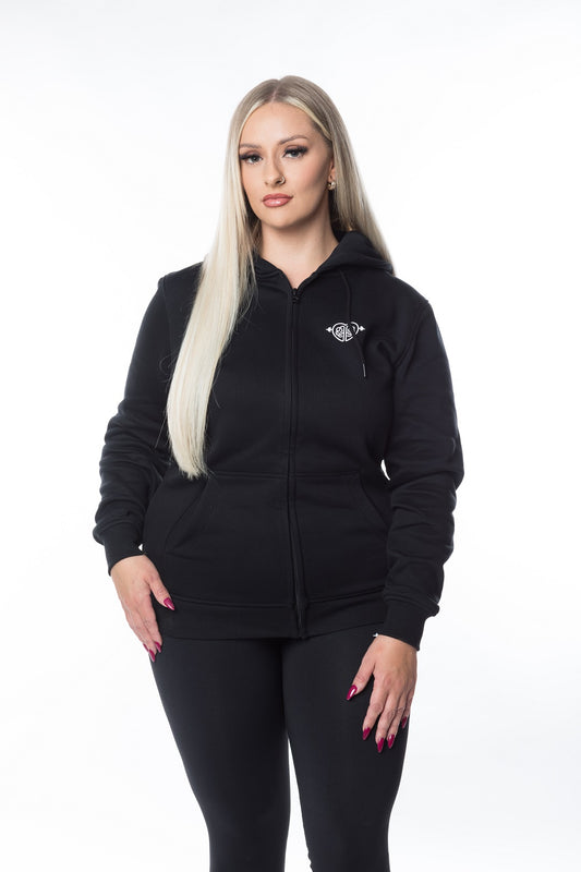 Classic 'Embrace'  Zip Hoodie