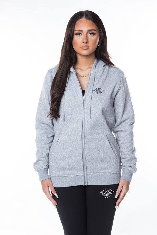 Classic 'Embrace'  Zip Hoodie