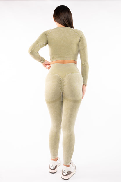 Acid Wash 'Invincible' Leggings image 12